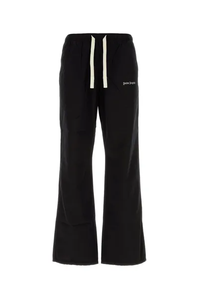 Palm Angels Logo-print Drawstring Track Pants In Black