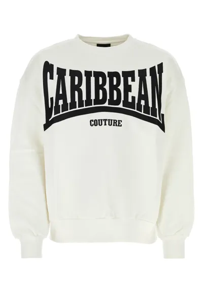 Botter Embroidered Organic Cotton Sweatshirt In White