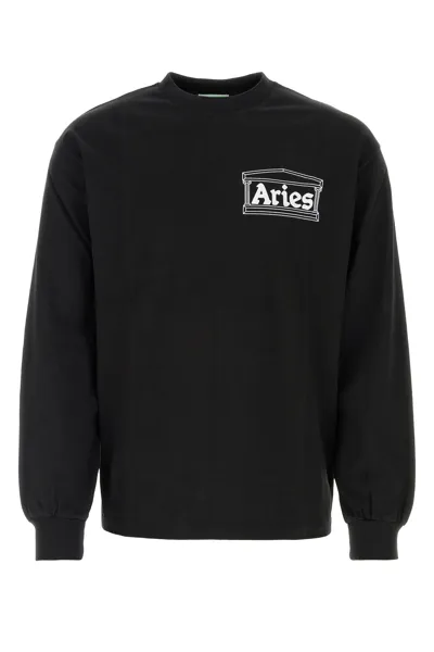 Aries T-shirt In Black