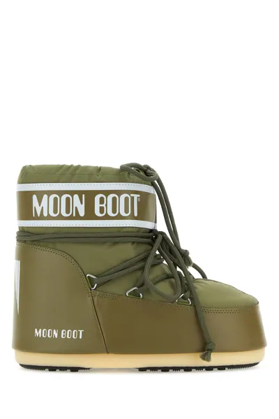 Moon Boot Stivali Bassi Icon In Green