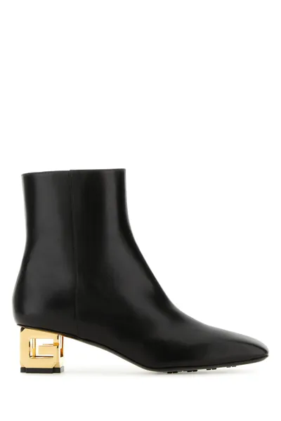 Givenchy G Cube Ankle Boots In Black