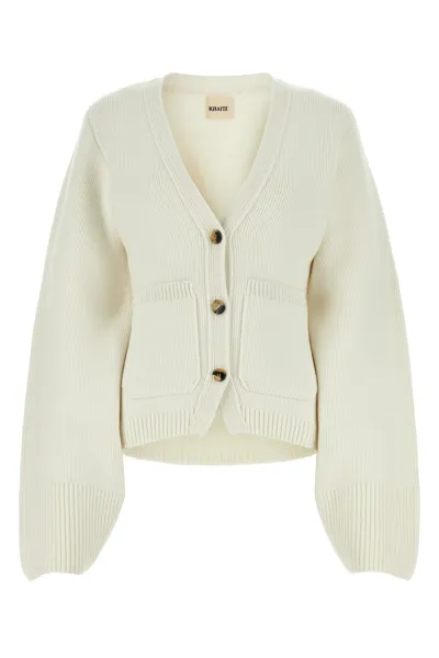 Khaite Cardigan-m Nd  Female In Weiss