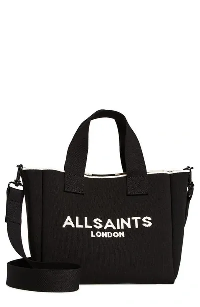 Allsaints Izzy Mini Tote In Black