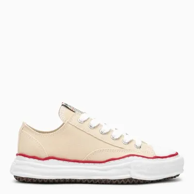 Miharayasuhiro Peterson Low Top Sneaker In Beige