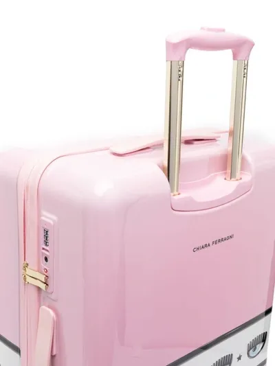 Chiara Ferragni Suitcases In Pink