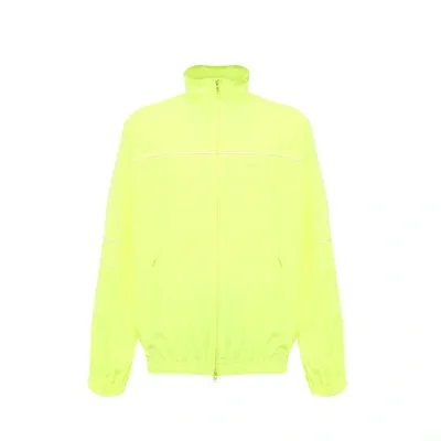 Balenciaga Windbreaker Bomber In Yellow