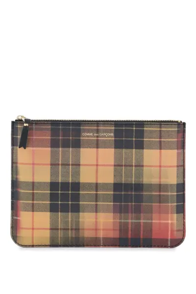 Comme Des Garçons Lenticular-effect Pouch In Multi