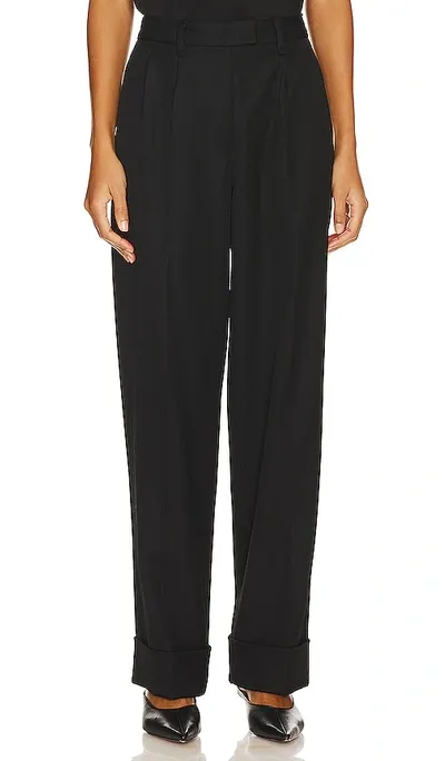 Rag & Bone Marianne Wool Pant In Black