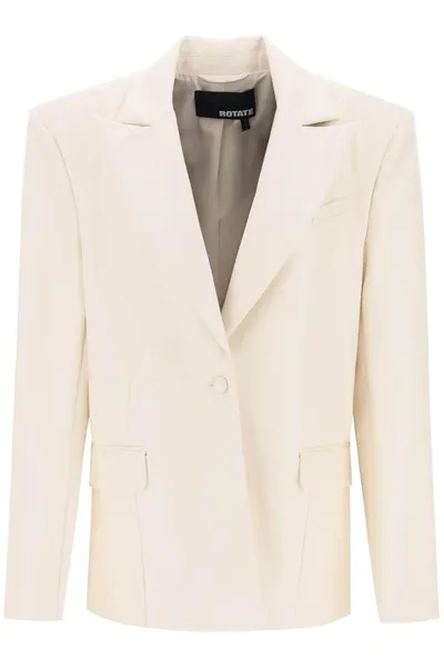 Rotate Birger Christensen Textured Oversized Blazer In Mixed Colours