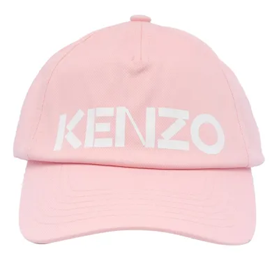 Kenzo Logo Embroidered Baseball Cap In Pink