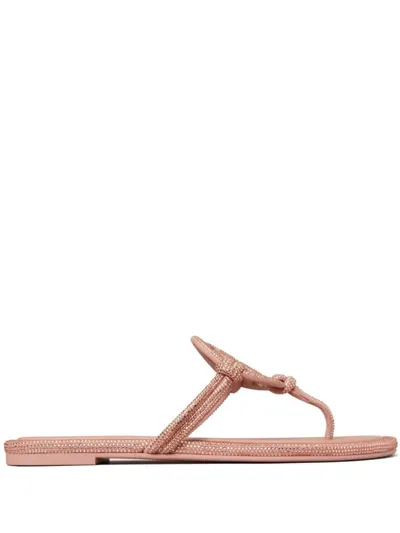 Tory Burch Miller Slides In Pink