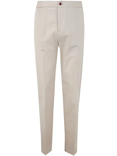 Etro Straight Leg Tailored Trousers In White