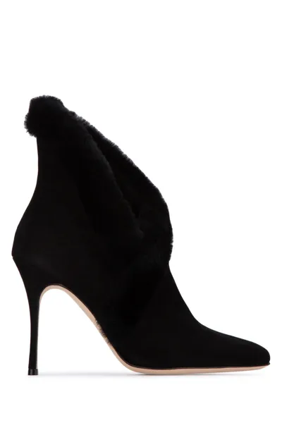 Manolo Blahnik Scarpe Con Tacco-40 Nd  Female In Black