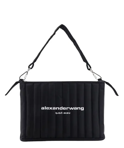 Alexander Wang Elite Tech Shoulder Bag In Black