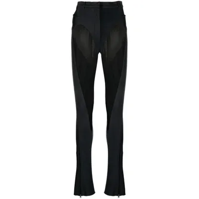 Mugler Pants In Black