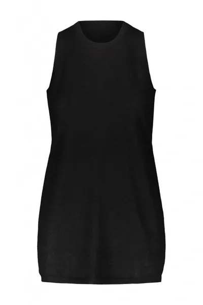 Frenckenberger Black Cashmere Tank Top