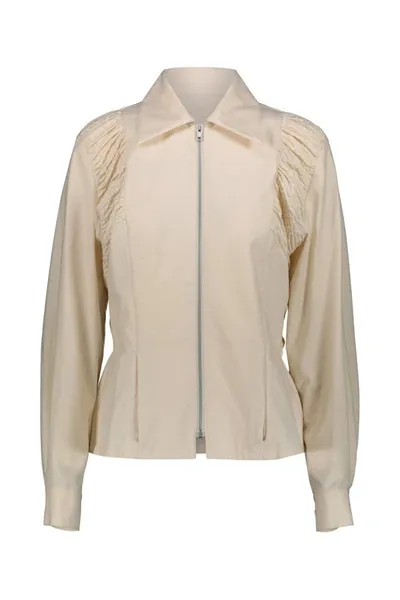 Maison Margiela Calico Shirt Clothing In Nude & Neutrals