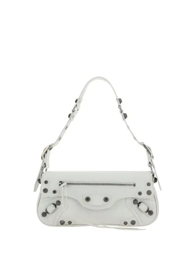 Balenciaga Small Le Cagole Sling Bag In White