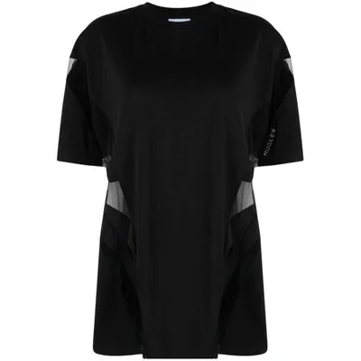 Mugler T-shirts In Black