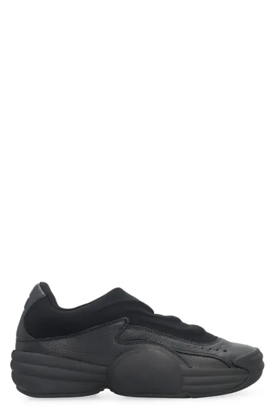 Alexander Wang Aw Vortex Sneaker In Lycra In Black