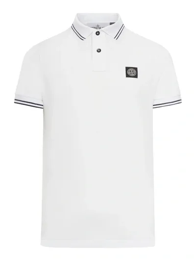 Stone Island Polo In White