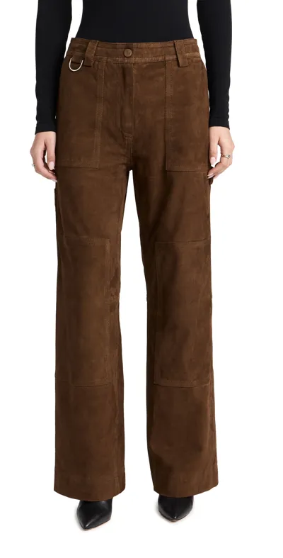 Saks Potts Rose Pants Chocolate S In Brown