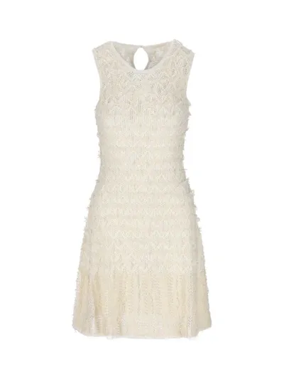 Chloé Dresses In Iconic Milk