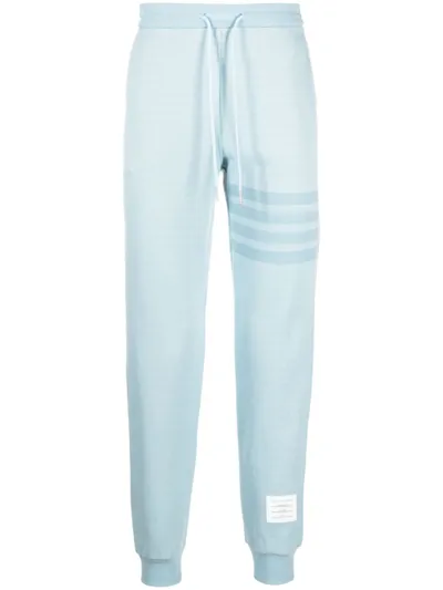 Thom Browne 4-bar Stripe Track Pants In Blue