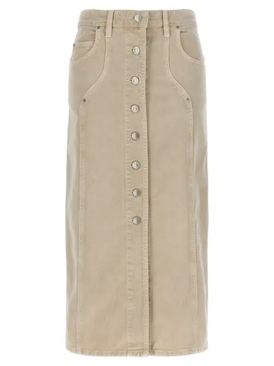 Marant Etoile Vandy Skirts Beige