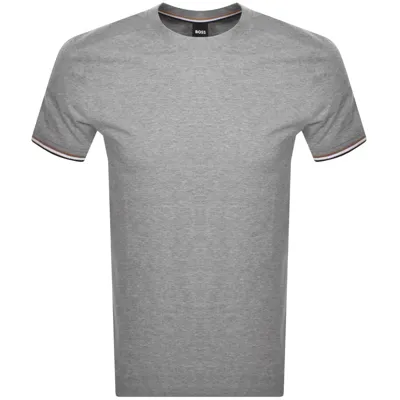 Boss Business Boss Thompson 04 Jersey T Shirt Grey