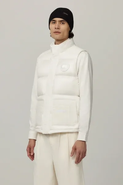 Canada Goose Paradigm Freestyle Padded Gilet In Northstar White