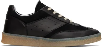 Mm6 Maison Margiela Black Replica Sneakers