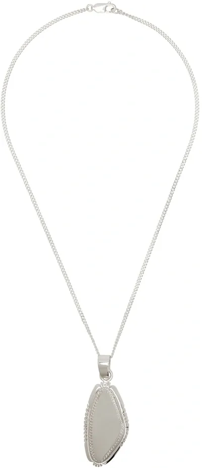 Martine Ali Silver Viisi Stone Necklace