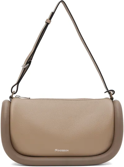 Jw Anderson Bumper-15 Leather Crossbody Bag In Neutrals