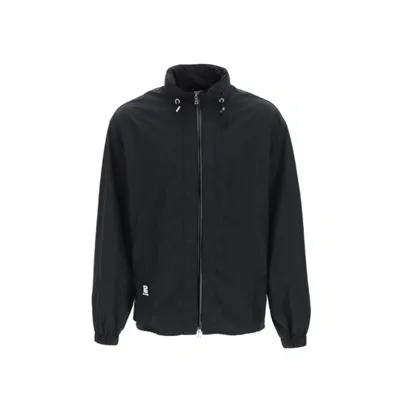 Balmain Nylon Logo Jacket In Black