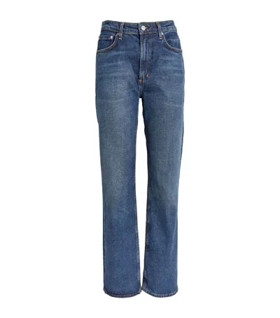 Citizens Of Humanity Zurie High-rise Straight Jeans In Blue