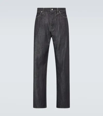 Jil Sander Straight Jeans In Blue