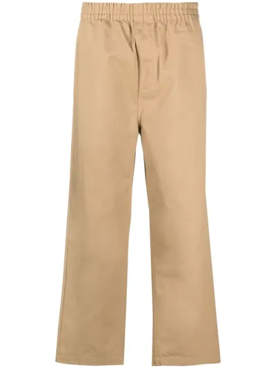 Carhartt Newhaven Straight-leg Trousers In Beige