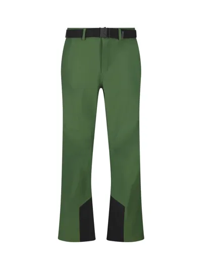 Loro Piana Belted Ski Trousers In Green