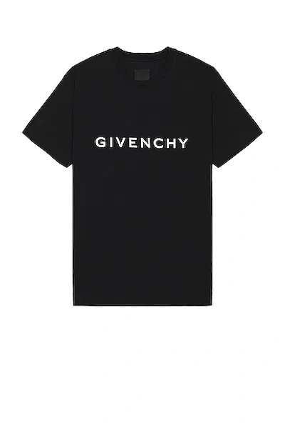 Givenchy Kids' Oversized Fit T-shirt In Schwarz