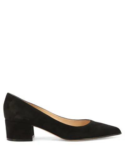 Gianvito Rossi Piper 45mm Suede Pumps In Black