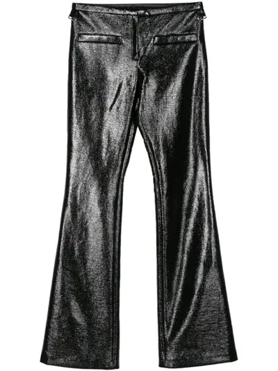 Courrèges Trousers In Black