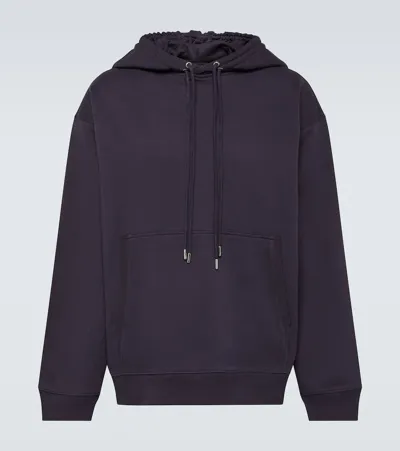 Dries Van Noten Navy Double Cord Hoodie In 509 Navy