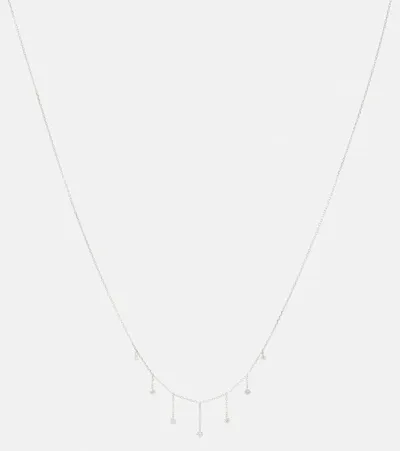 Persée La Foule 18kt White Gold Necklace With Diamonds In Silver