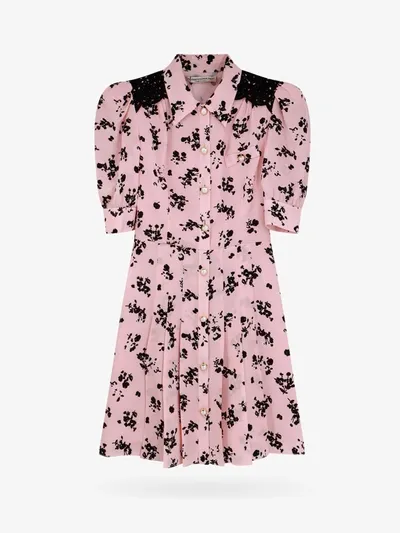 Alessandra Rich Dress In Pink