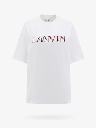 Lanvin Paris T-shirt In White