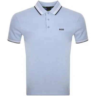 Boss Athleisure Boss Paddy Polo T Shirt Blue