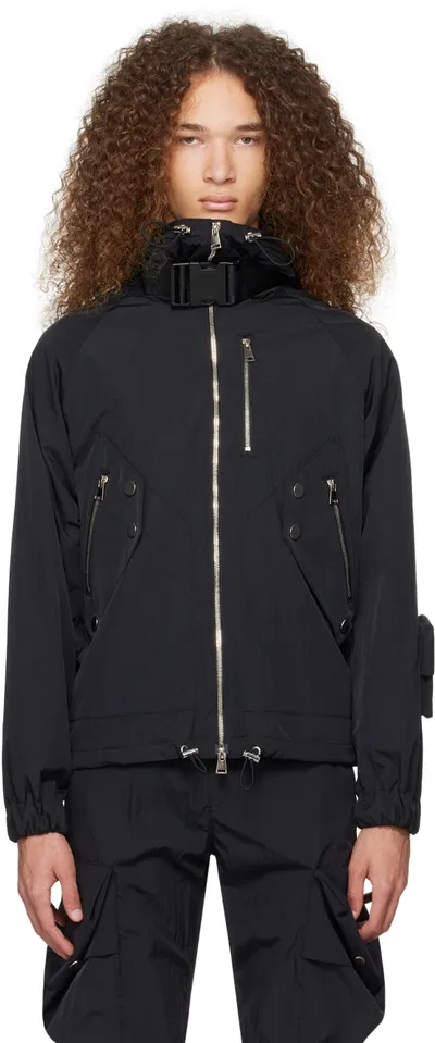 Ouat Black Channel Jacket