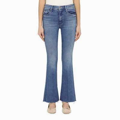 Mother The Weekender Fray Denim Jeans In Blue