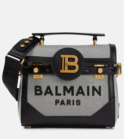 Balmain B-buzz 23 Bag In Grey